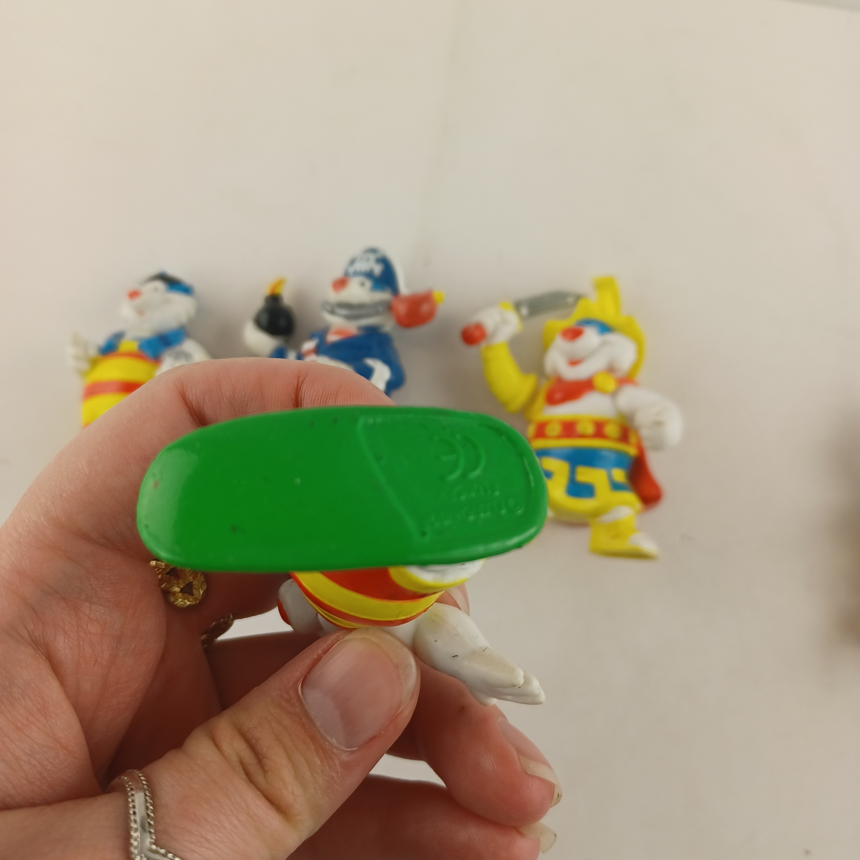 Lot de 6 figurines Flunchy vintage des années 1996 et 1997 de chez Flunch Très bon état - Vue 5 - 